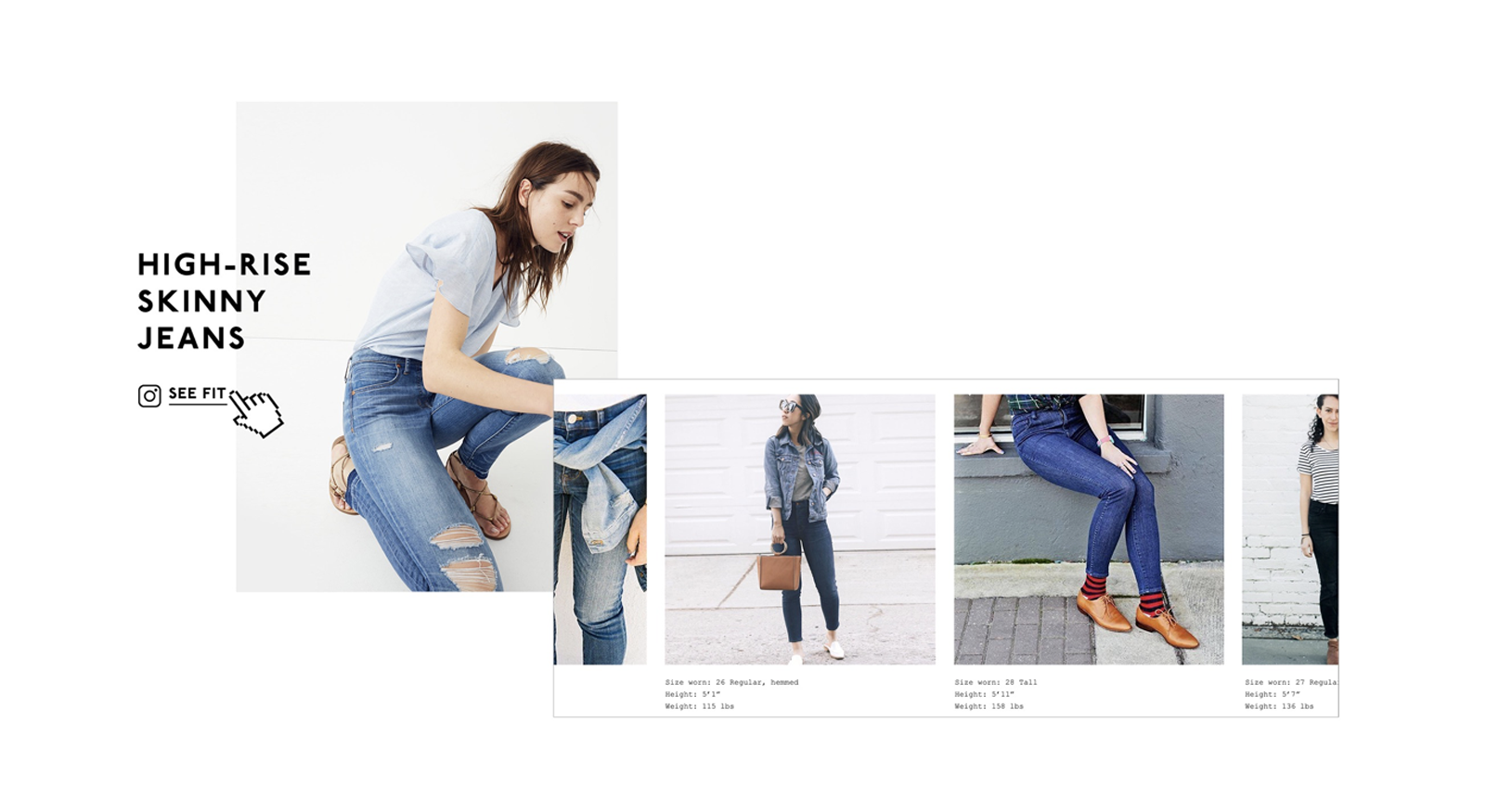 Instagram Fit detail