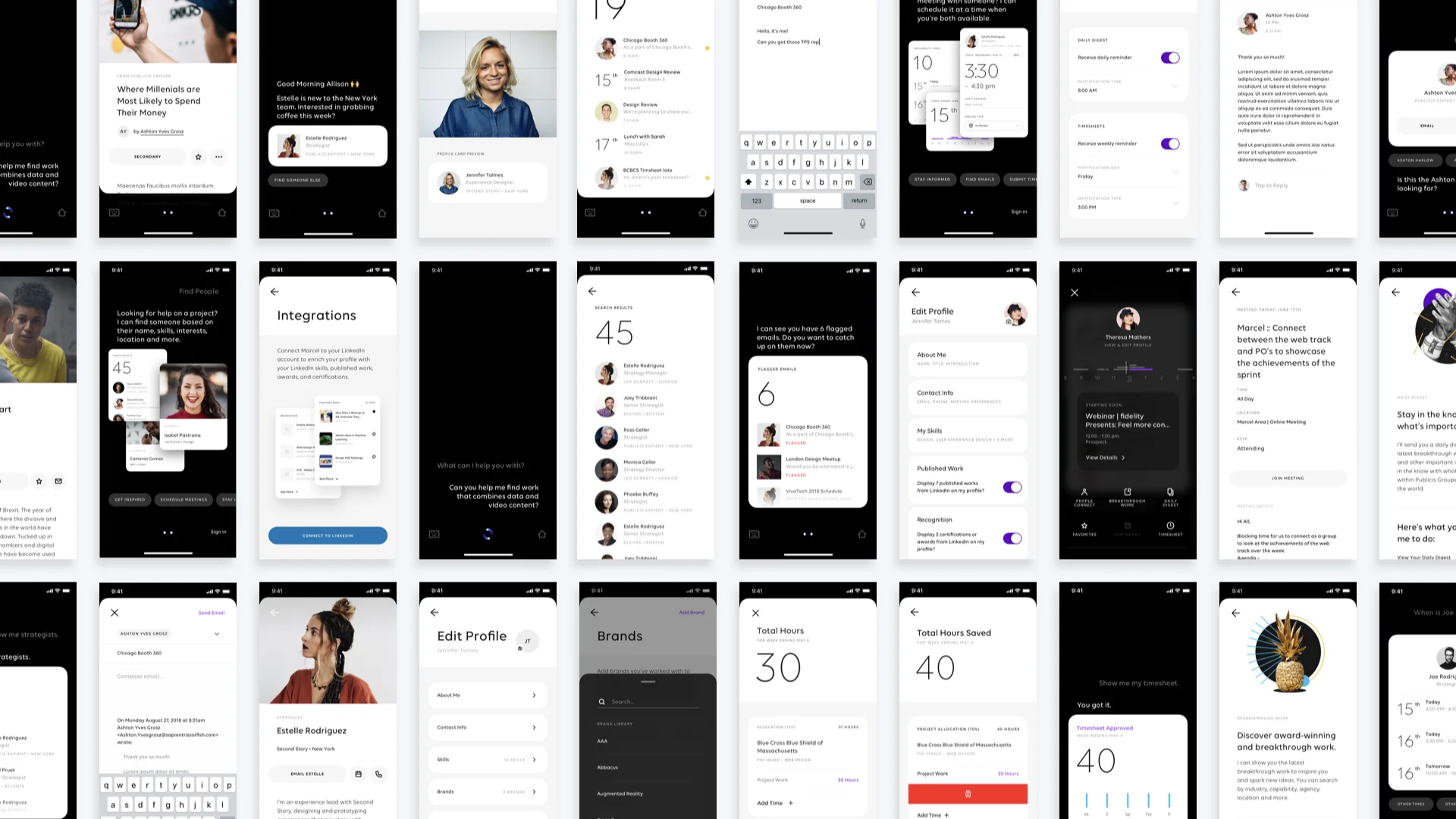 All screens